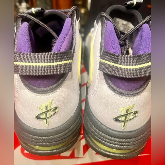 Nike Air Max Penny 2024 White/Lemon Twist Men Women Shoes - Picture 5 of 9